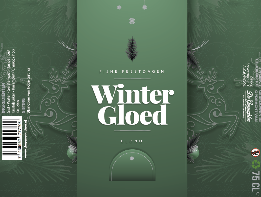 Speciaalbier Winter Gloed Blond - 75cl