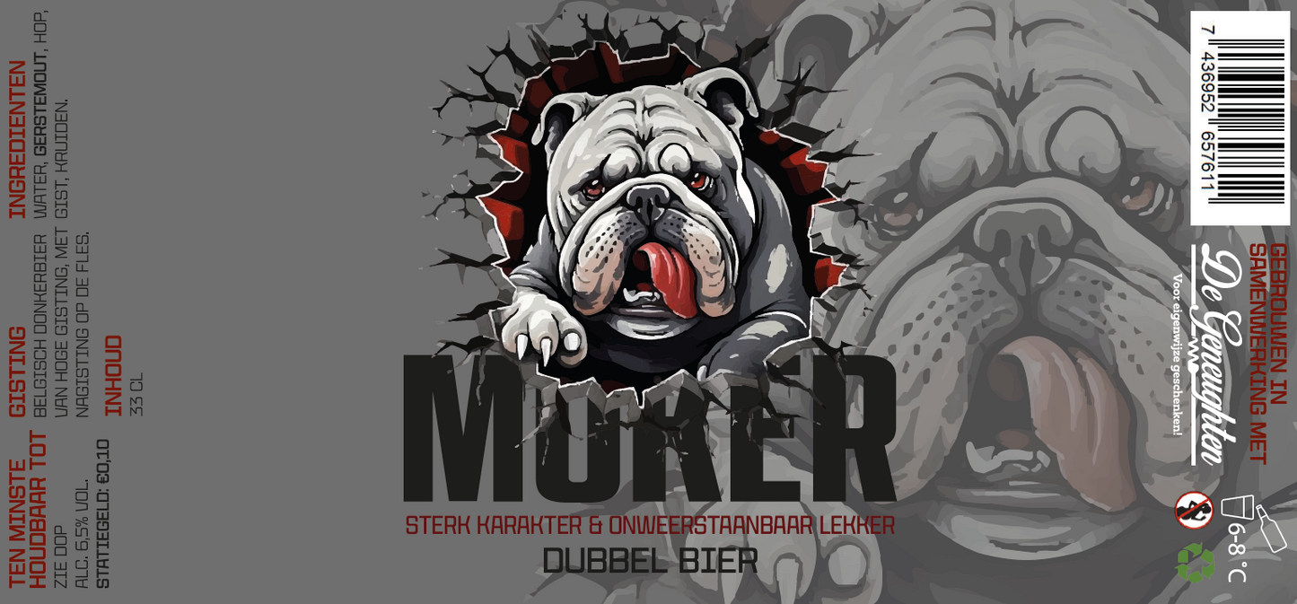 Speciaalbier Moker Dubbel - 33cl