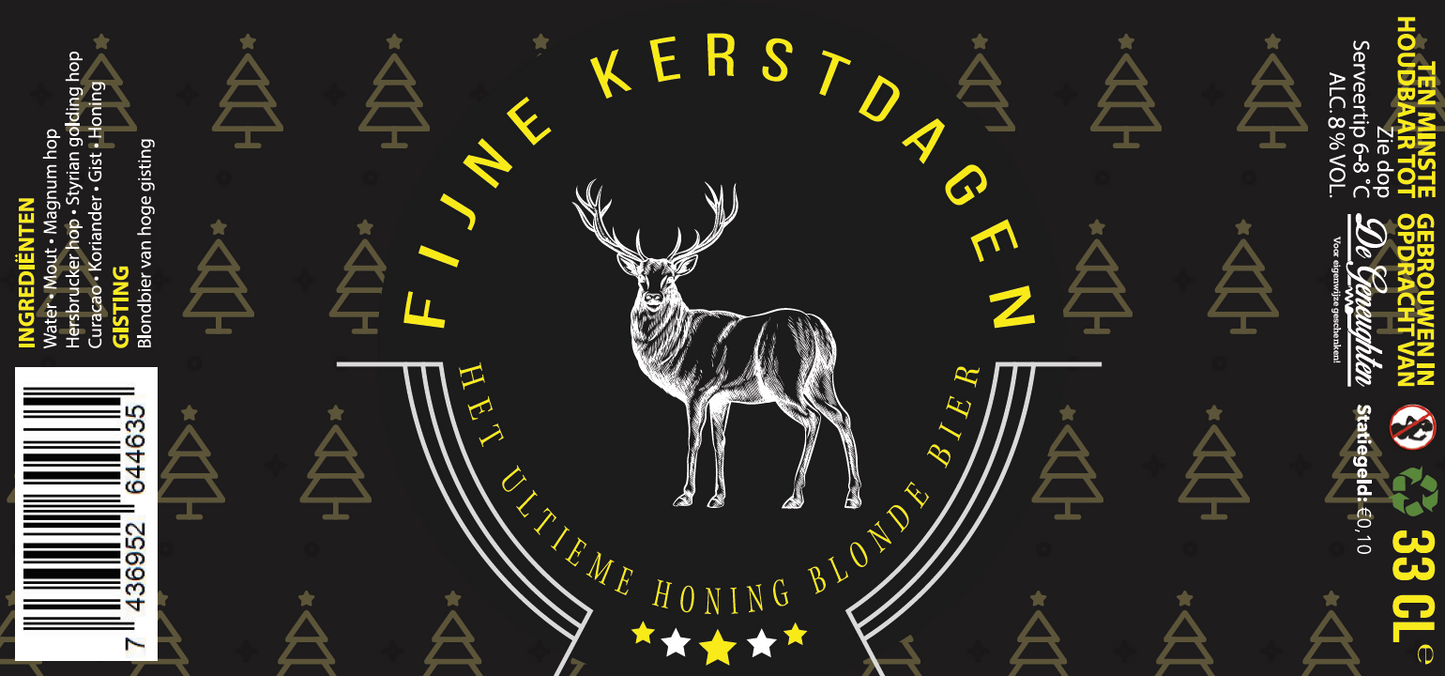 Speciaalbier Rendier Honing Blond - 33cl