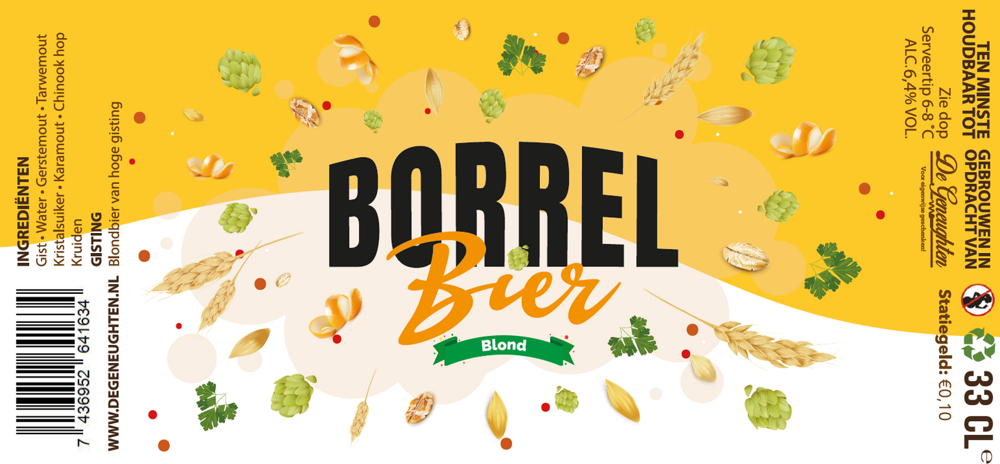 Speciaalbier Borrel Bier Blond - 33cl