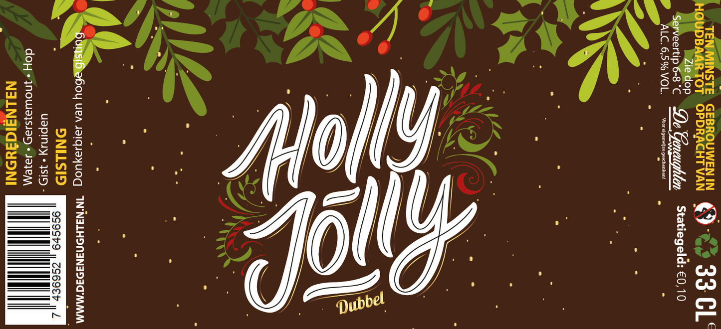 Speciaalbier Holly Jolly Dubbel - 33cl