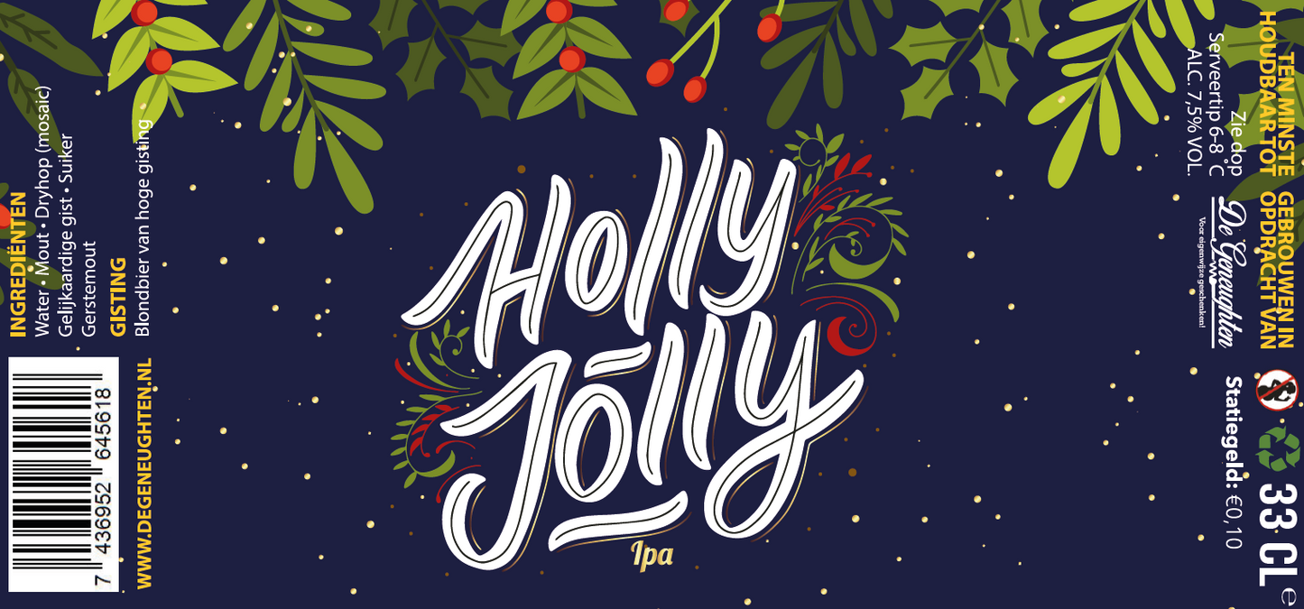 Speciaalbier Holly Jolly IPA - 33cl
