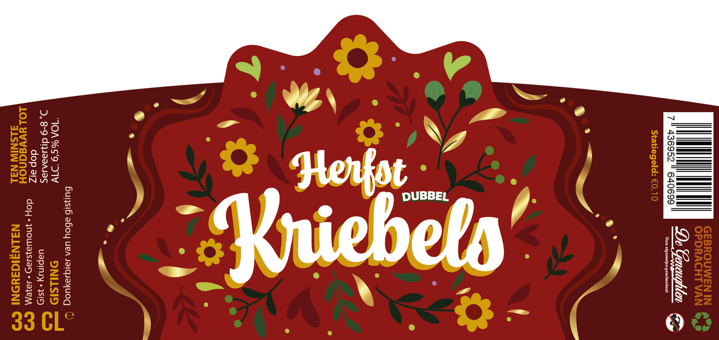 Speciaalbier Herfst Kriebels Dubbel - 33cl