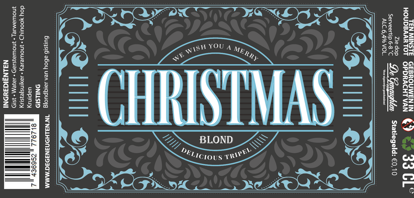 Speciaalbier Christmas Delicious Blond - 33cl
