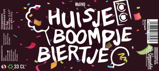 Speciaalbier Huisje, Boompje, Biertje Blond - 33cl