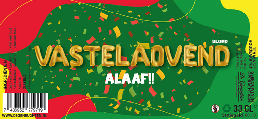 Speciaalbier Vastelaovend Blond - 33cl