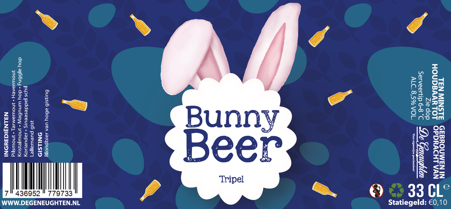 Speciaalbier Bunny Beer Tripel - 33cl