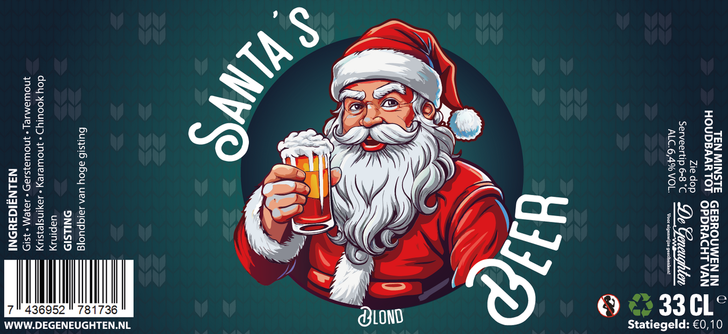 Speciaalbier Santa's Beer Blond - 33cl