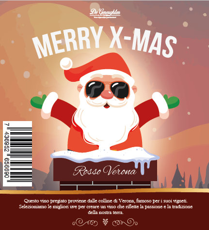 Rode Wijn Merry X-Mas Rosso Verona - 75cl