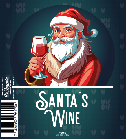 Rode Wijn Santa's Wine Rosso Verona - 75cl
