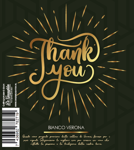 Witte Wijn Thank You Bianco Verona - 75cl