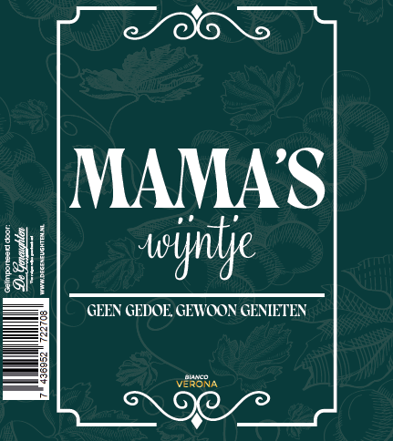 Witte Wijn Mama's Wijntje Bianco Verona - 75cl