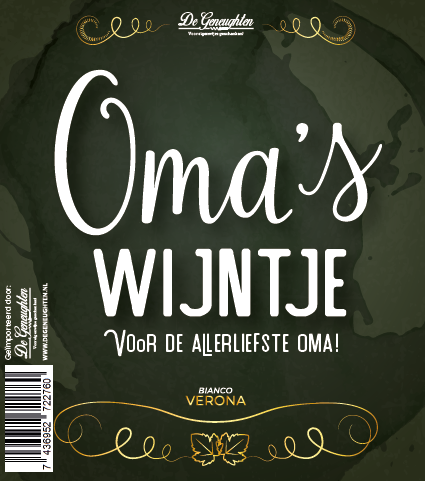 Witte Wijn Oma's Wijn Bianco Verona - 75cl