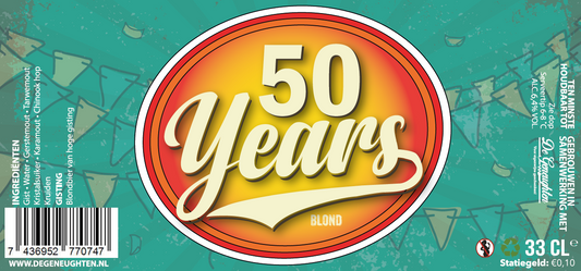 Speciaalbier 50 Years Blond - 33cl