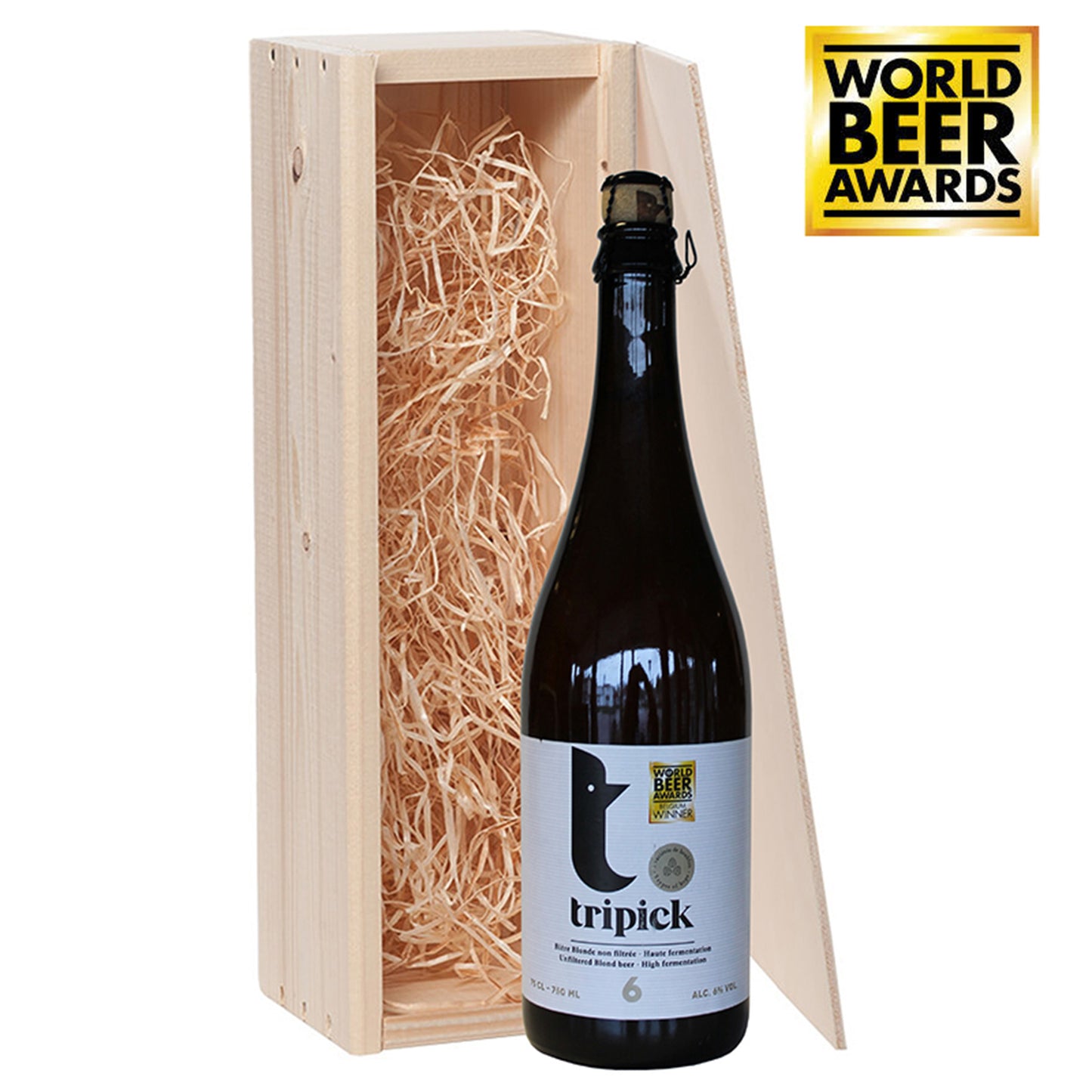 Speciaalbier cadeau Tripick 6 1x75cl
