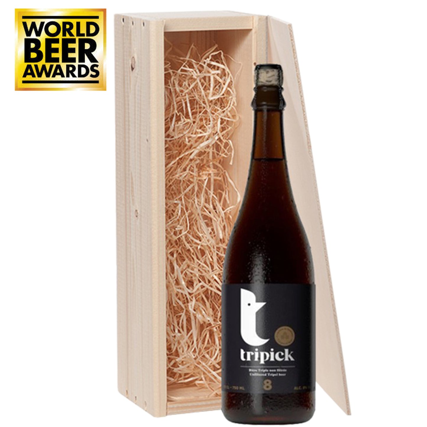 Speciaalbier cadeau Tripick 8 1x75cl