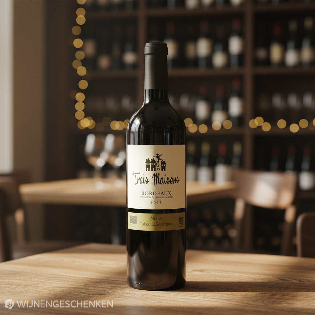 Rode wijn Trois Maisons Merlot Cabernet Sauvignon