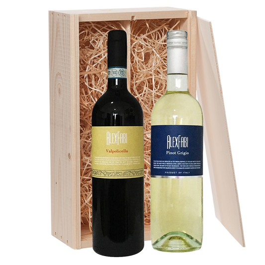 Wijncadeau Alex Fabi Pinot Grigio & Valpolicella 2x75cl