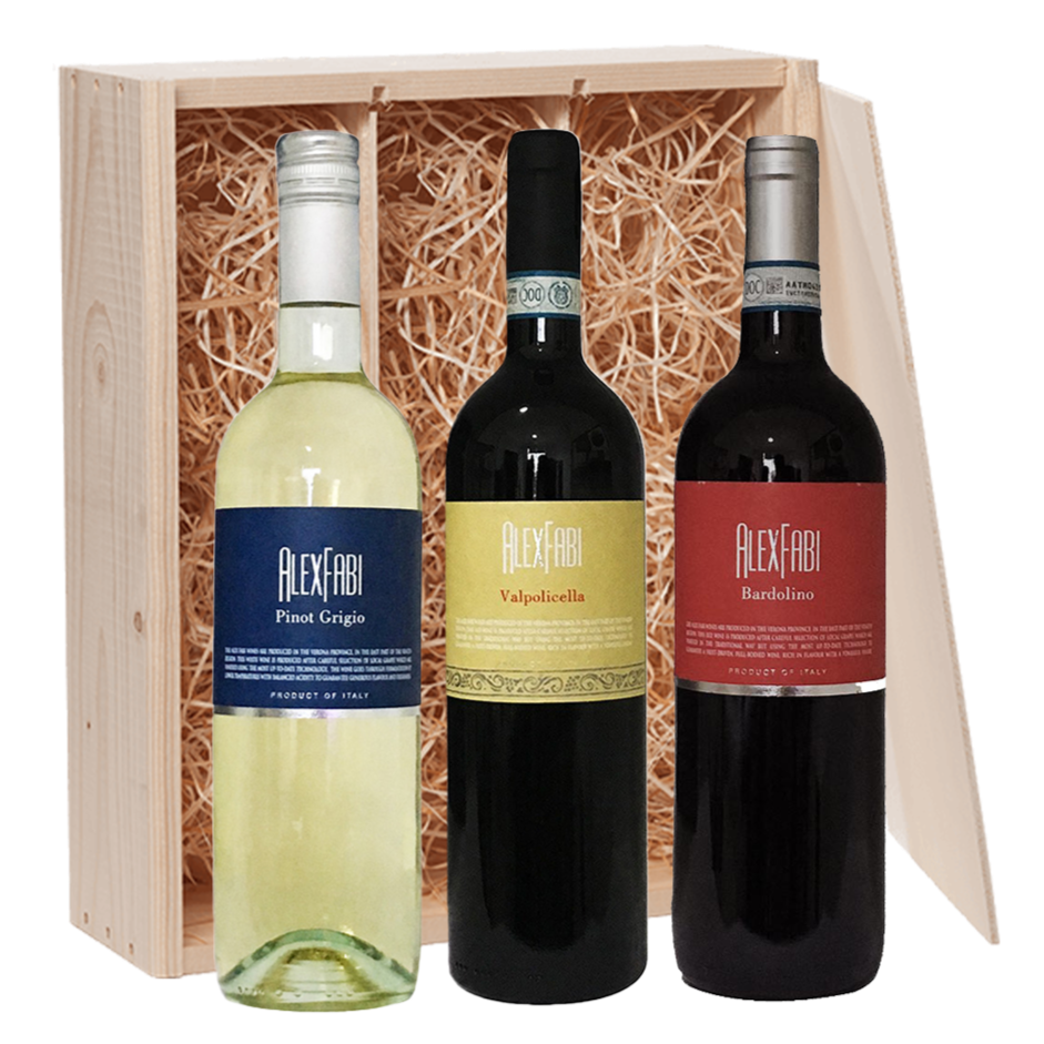 Wijncadeau Alex Fabi 3x75cl