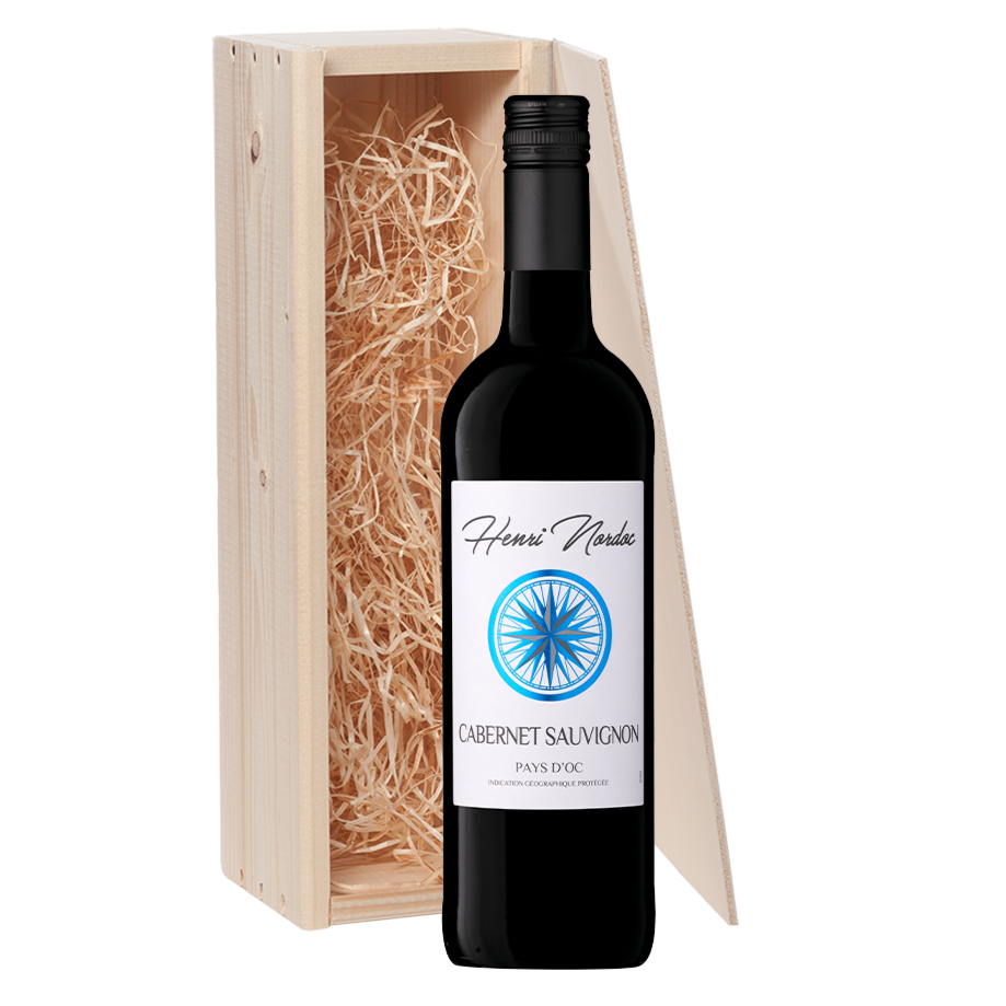 Wijncadeau Henri Nordoc Cabernet Sauvignon 1x75cl