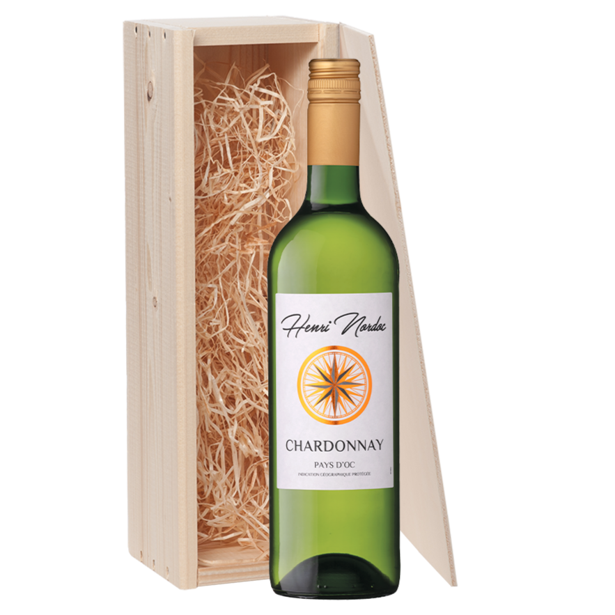 Wijncadeau Henri Nordoc Chardonnay 1x75cl