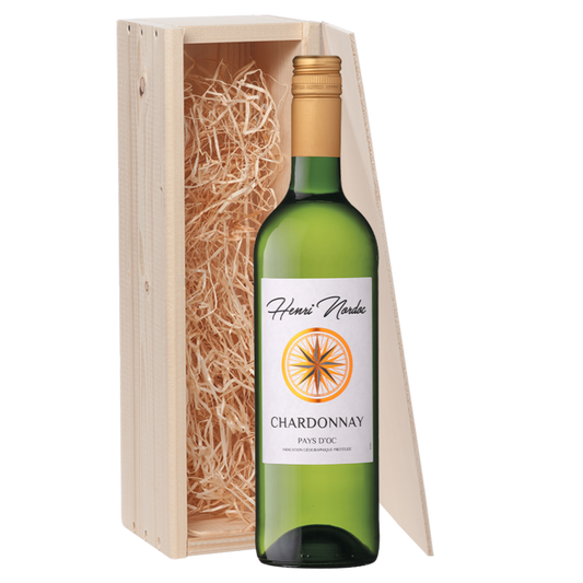 Wijncadeau Henri Nordoc Chardonnay 1x75cl