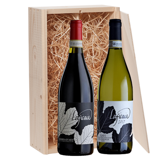 Wijncadeau La Ficaia Gavi di Gavi en Barbera d'Asti 2x75cl