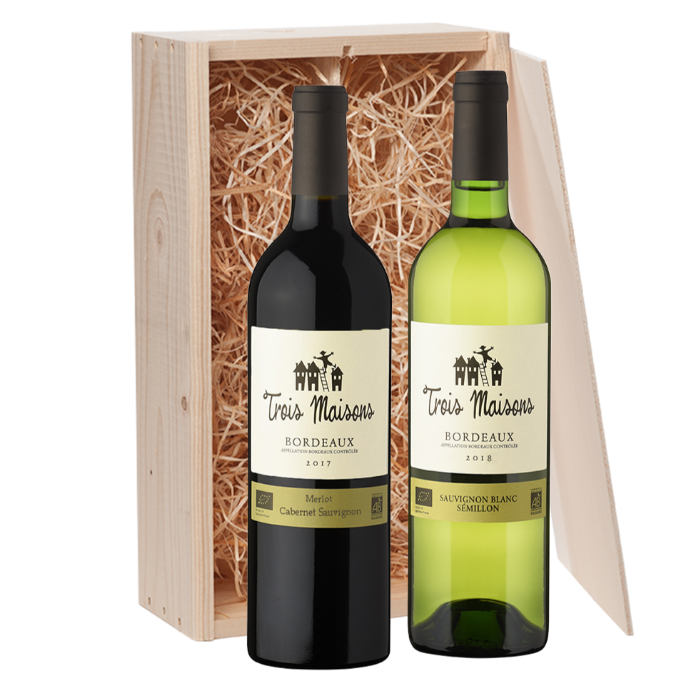 Wijncadeau Trois Maisons 2x75cl