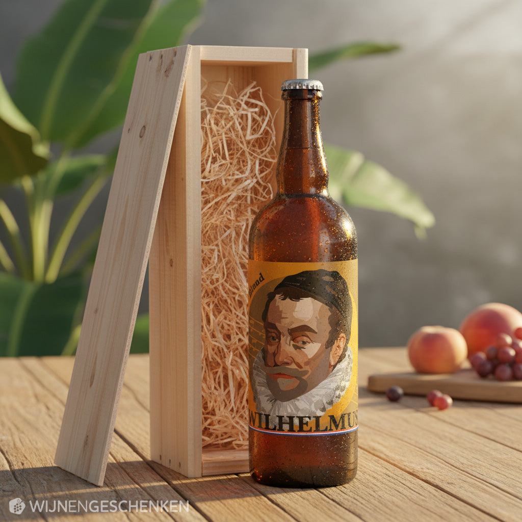 Speciaalbier cadeau Wilhelmus Blond 1x75cl