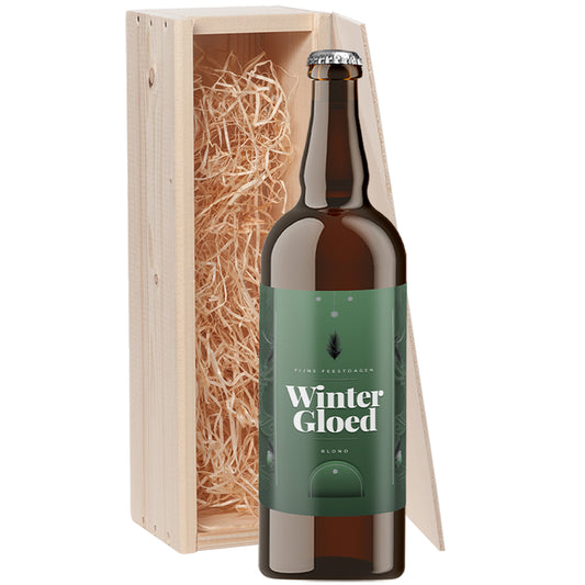 Speciaalbier cadeau Winter Gloed Blond 1x75cl