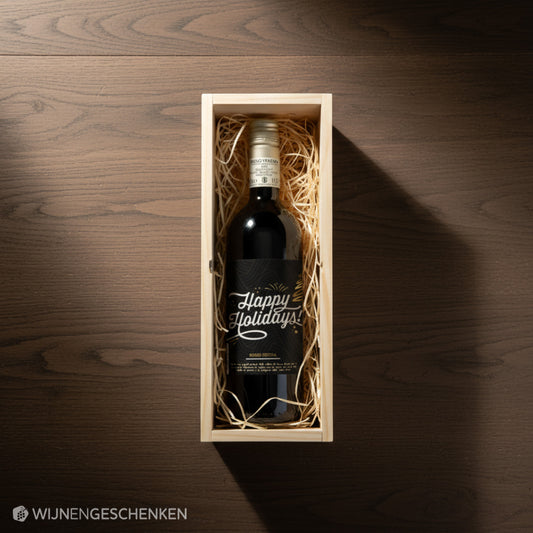 Wijncadeau Happy Holidays Rosso Verona 1x75cl
