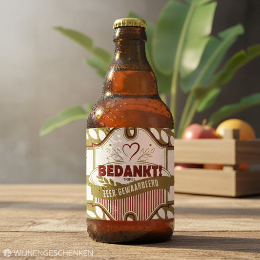 Speciaalbier Bedankt! Tripel - 33cl