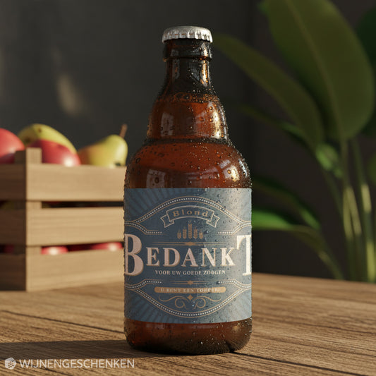 Speciaalbier Bedankt Voor Uw Goede Zorgen Blond - 33cl