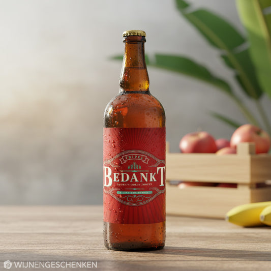 Speciaalbier Bedankt voor uw goede zorgen Tripel - 75cl