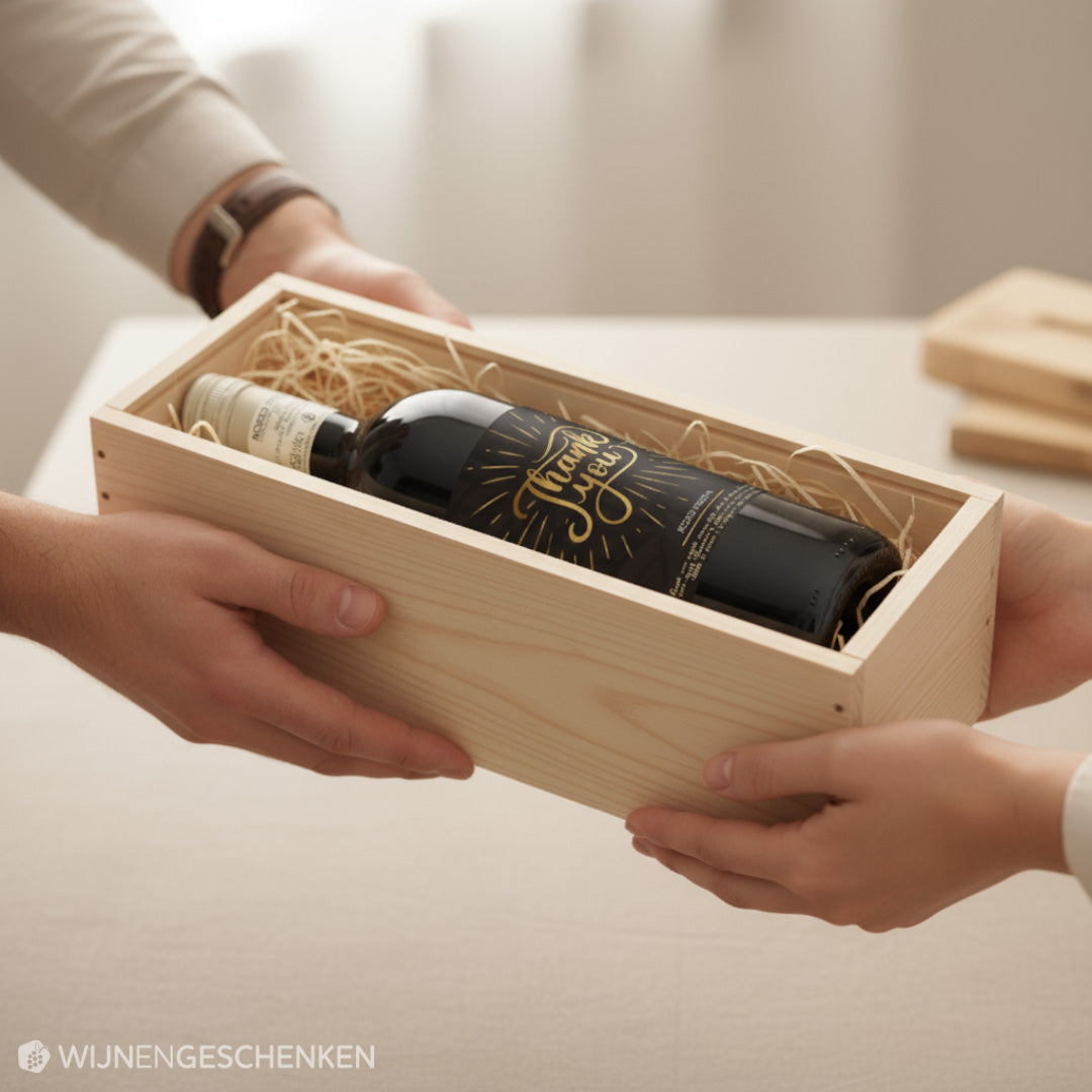 Wijncadeau Thank You Rosso Verona 1x75cl