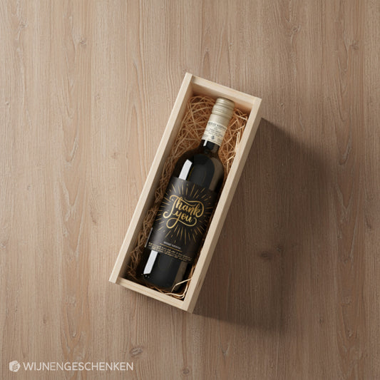 Wijncadeau Thank You Rosso Verona 1x75cl