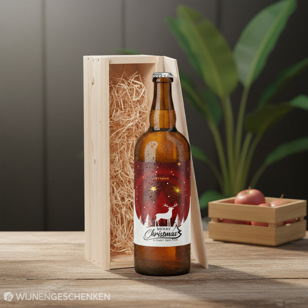 Speciaalbier cadeau Merry Christmas & Happy New Year Tripel 1x75cl