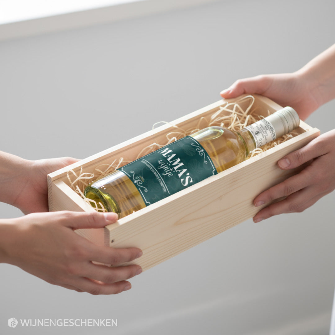 Wijncadeau Mama's Wijntje Bianco Verona 1x75cl