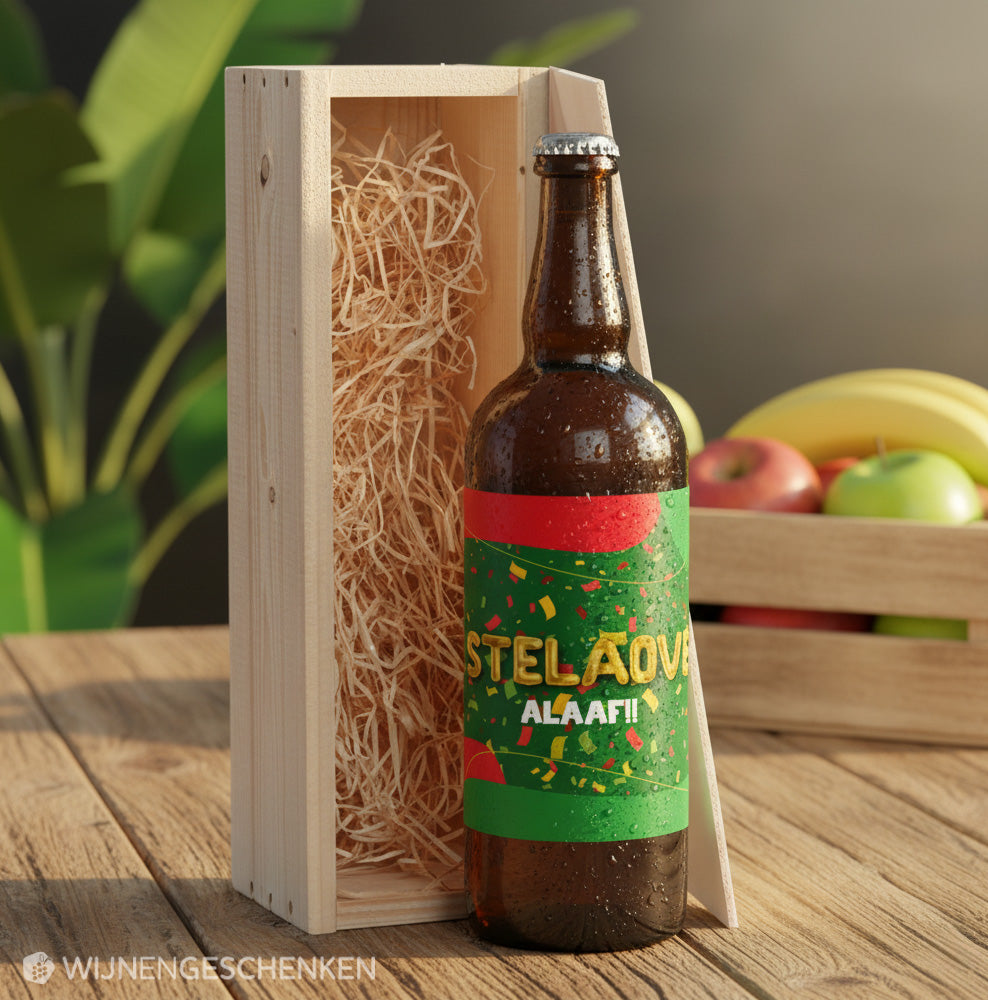 Speciaalbier cadeau Vasteloavend Blond 1x75cl