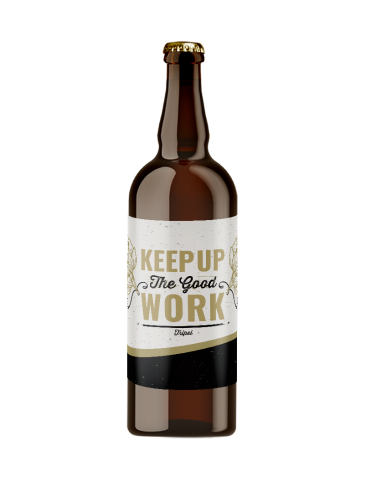 Speciaalbier Keep up the good work Tripel - 75cl