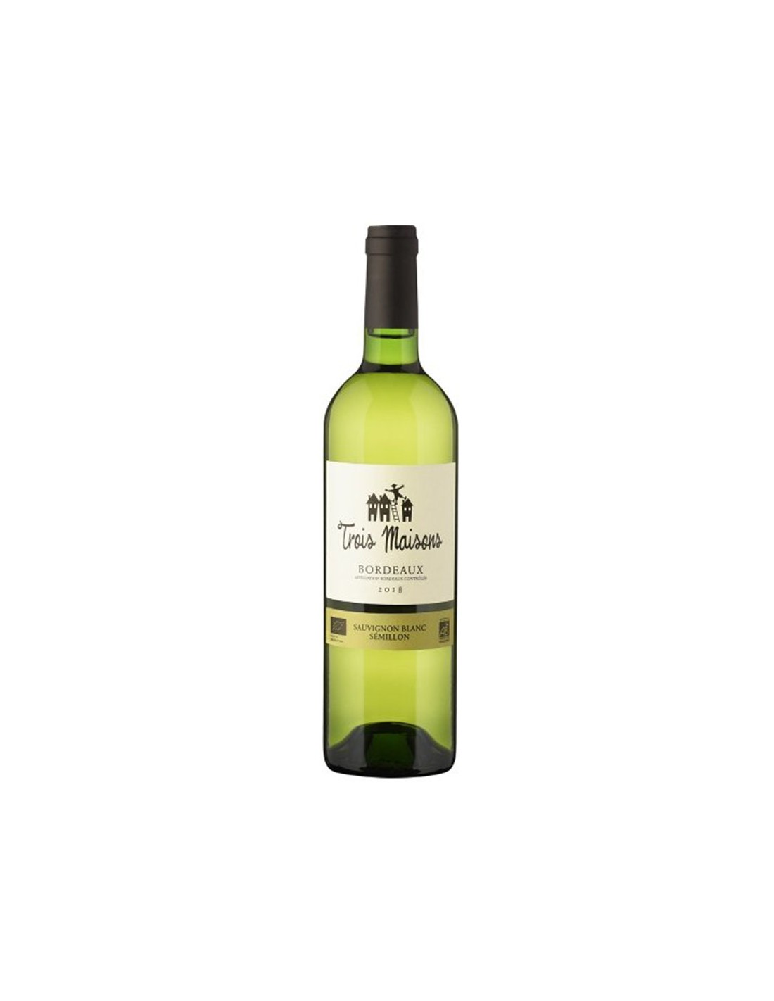 Boost lippen rustig aan Witte wijn Trois Maisons Sauvignon Blanc Semillon
