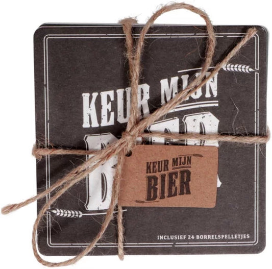 Keur Mijn Bier Viltjes – set van 20