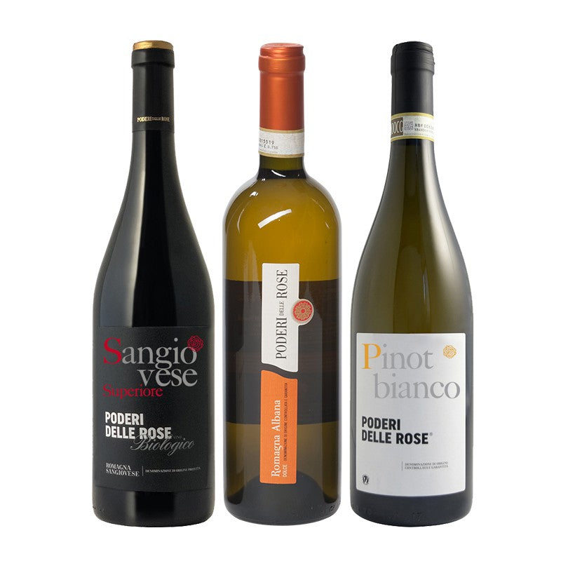 Wijnpakket Poderi delle rose 3x75cl