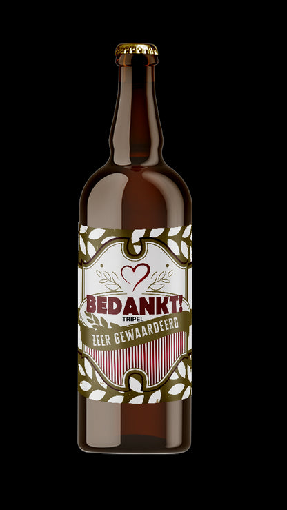 Speciaalbier Bedankt! Tripel - 75cl