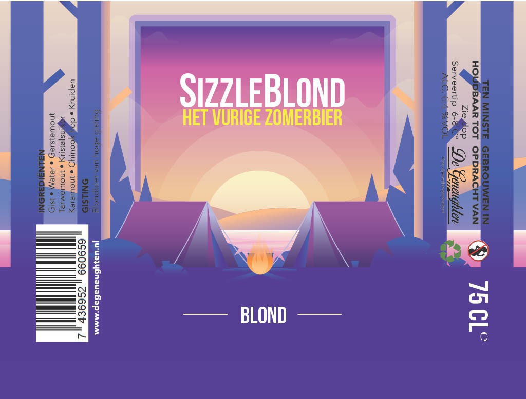 Speciaalbier Sizzle Blond - 75cl