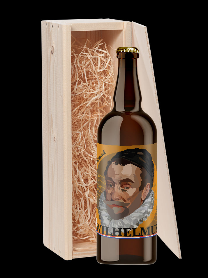 Speciaalbier cadeau Wilhelmus Blond 1x75cl