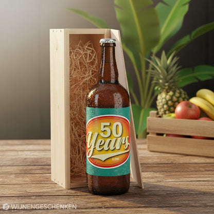 Speciaalbier cadeau 50 Years Blond 1x75cl