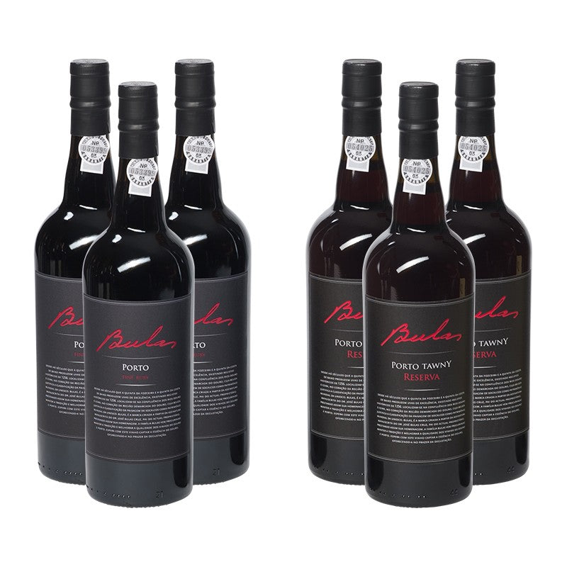 Wijnpakket Bulas port 6x75cl