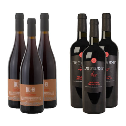 Wijnpakket rood Italië 6x75cl