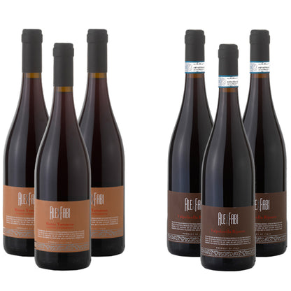 Wijnpakket Alex Fabi 6x75cl